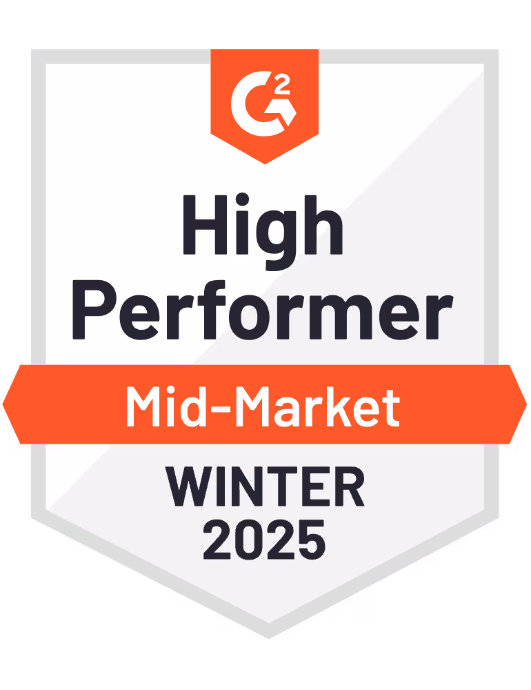 Simplified G2 High Performer Enterprise